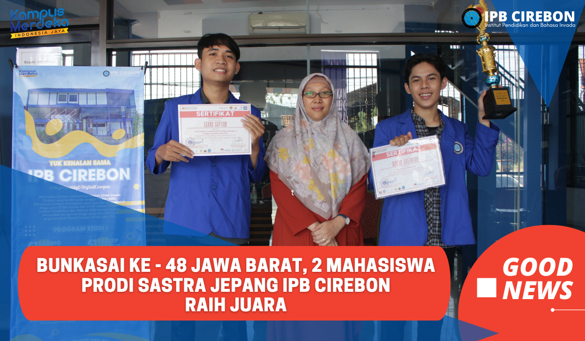 Sastra Jepang IPB Cirebon Raih Juara di Bunkasai ke-48 Jawa Barat